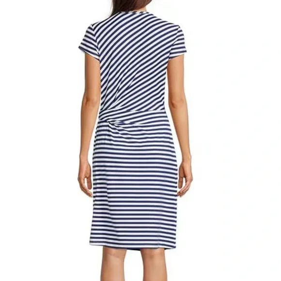 J.McLaughlin
Elora Bangle Stripe Print Side Tie Short Sleeve dress
Size medium - Picture 2 of 4